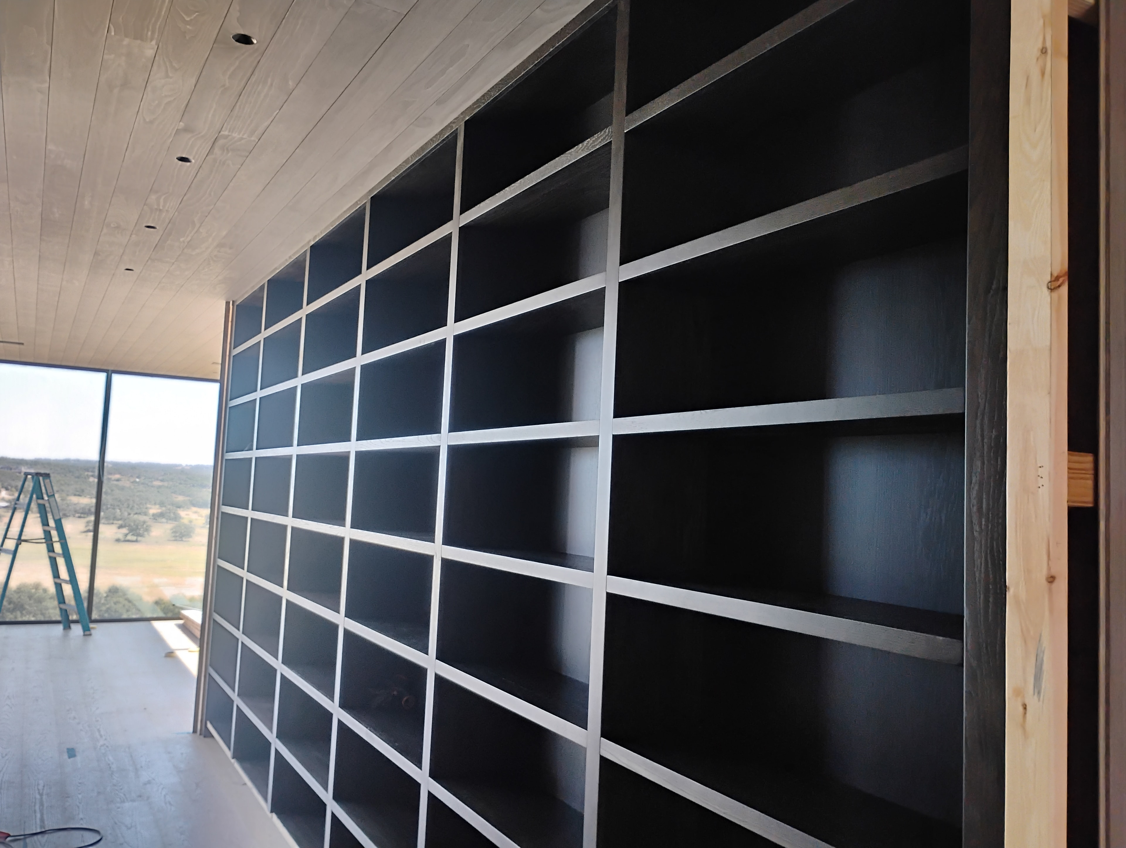 Custom Built-In Shelving